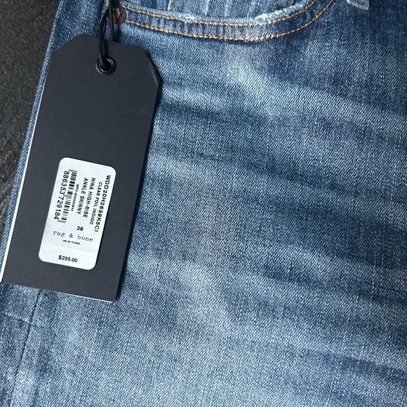 Rag and Bone high waist coated jeans $255 - Picture 9 of 9